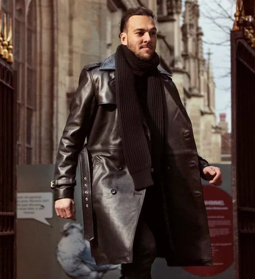 Mens Leather Coat