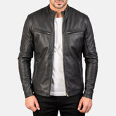 Jopix Black Leather Jacket