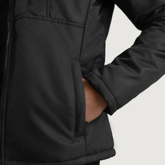 Zaben Black Leather Jacket