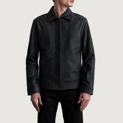Talon Black Leather Jacket