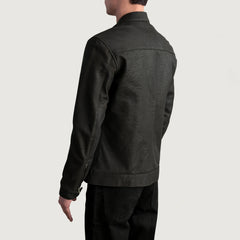 Ornor Brown Leather Biker Jacket