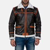 Navon Brown Leather Jacket