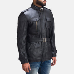 Rovor Black Leather Jacket