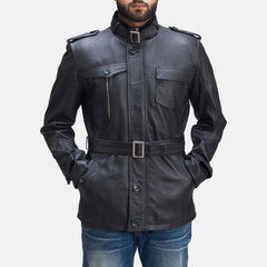 Rovor Black Leather Jacket