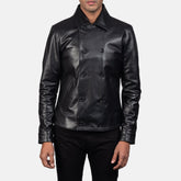 Sigis Black Leather Jacket