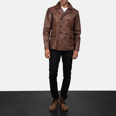Kanon Brown Leather Jacket