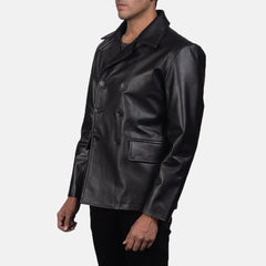 Kanon Black Leather Jacket