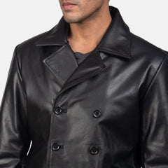 Kanon Black Leather Jacket