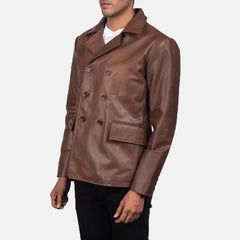 Kanon Brown Leather Jacket