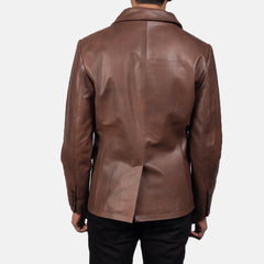 Kanon Brown Leather Jacket