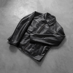 Kegan Black Leather Jacket