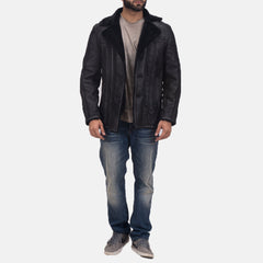 Sakus Leather Coat Jacket