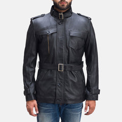Rovor Black Leather Jacket