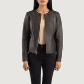 Tipus Brown Leather Jacket