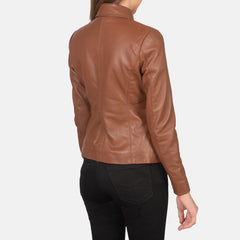 Pagis Brown Leather Jacket