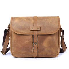 Safari Leather Messenger