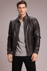 The Titan Biker Leather Jacket
