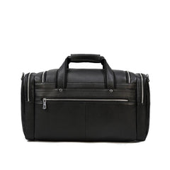 Ranger Black Leather Duffle