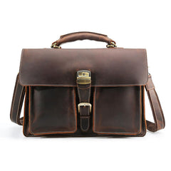 Pioneer Brown Leather Bag