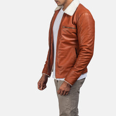 Nopen Tan Shearling Jacket