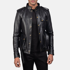Roven Black Leather Jacket