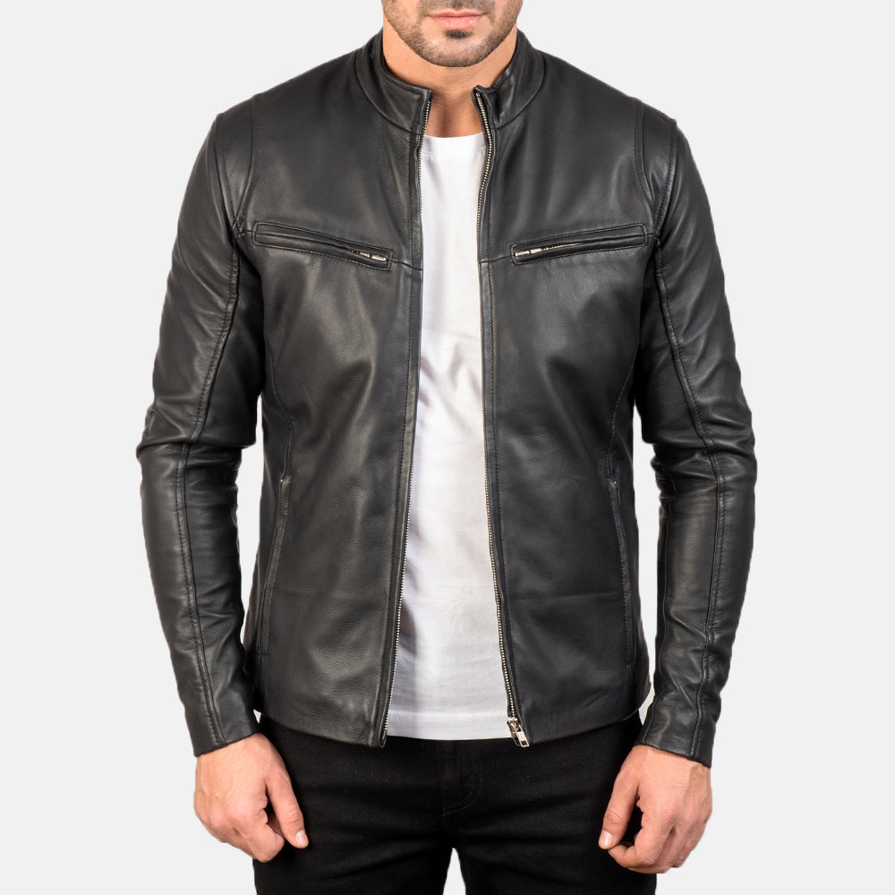 Jopix Black Leather Jacket
