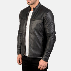 Jopix Black Leather Jacket