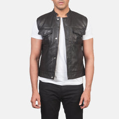 Ratas Brown Leather Biker Jacket