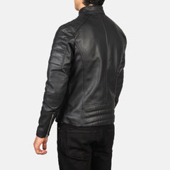 Vagar Black Leather Jacket