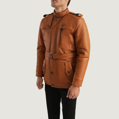 Rovor Brown Leather Jacket