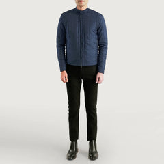 Mivel Leather Quilted Jacket