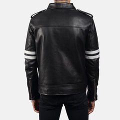 Simian Black Leather Jacket