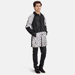 Ulden Black Leather Coat Jacket