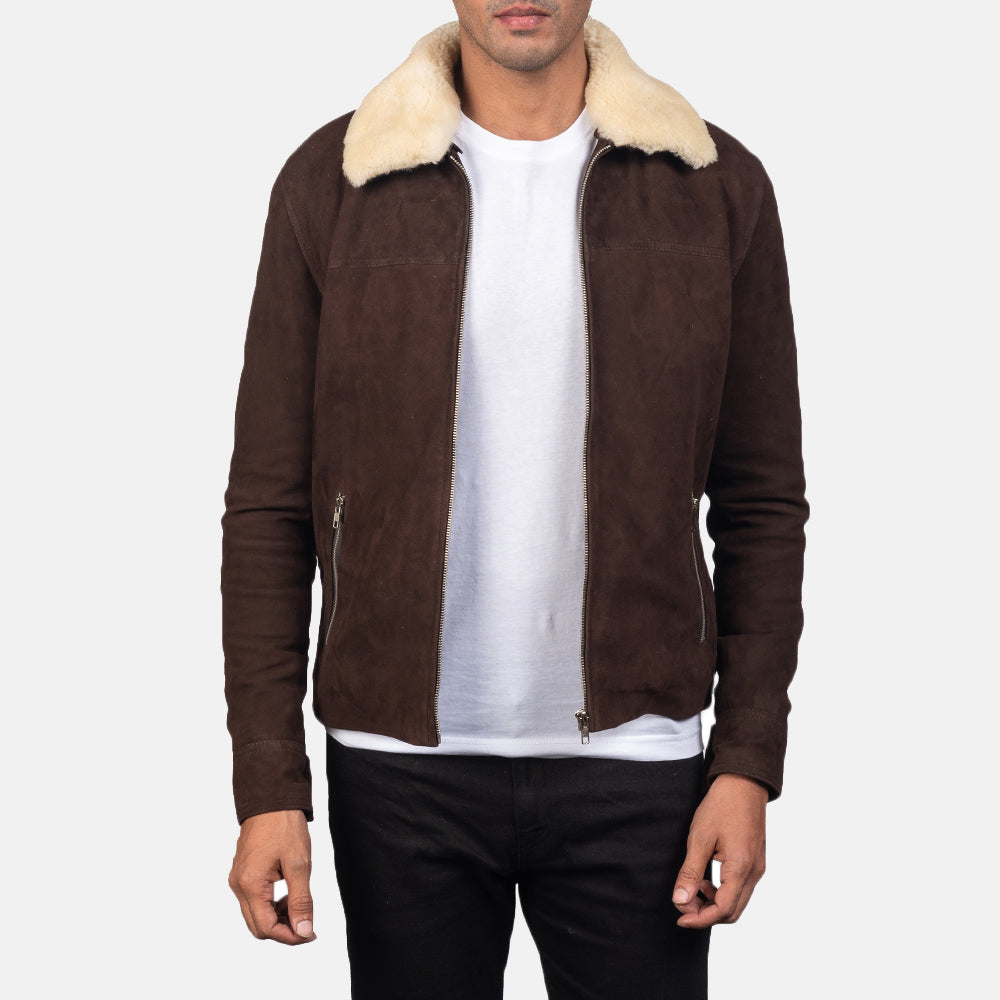 Takian Brown Shearling Jacket