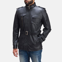 Rovor Black Leather Jacket