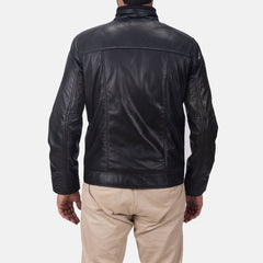 Kabean Black Leather Jacket