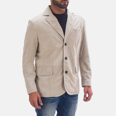 Dakor Suede Blazer Jacket
