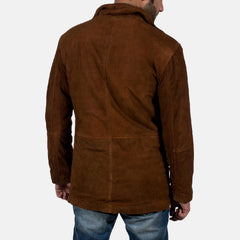 Migas Brown Suede Jacket