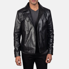 Sigis Black Leather Jacket