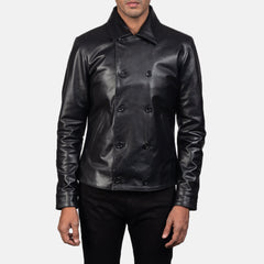Sigis Black Leather Jacket