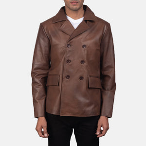 Kanon Brown Leather Jacket