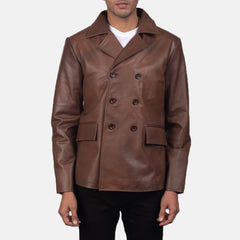 Kanon Brown Leather Jacket