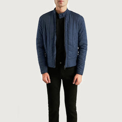 Mivel Leather Quilted Jacket