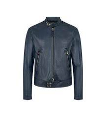 Obsidian Rush Café Biker Jacket