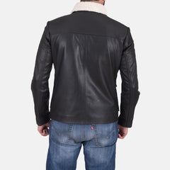 Pavis Black Leather Jacket