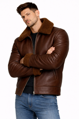 Stonewood Brown Bomber Jacket