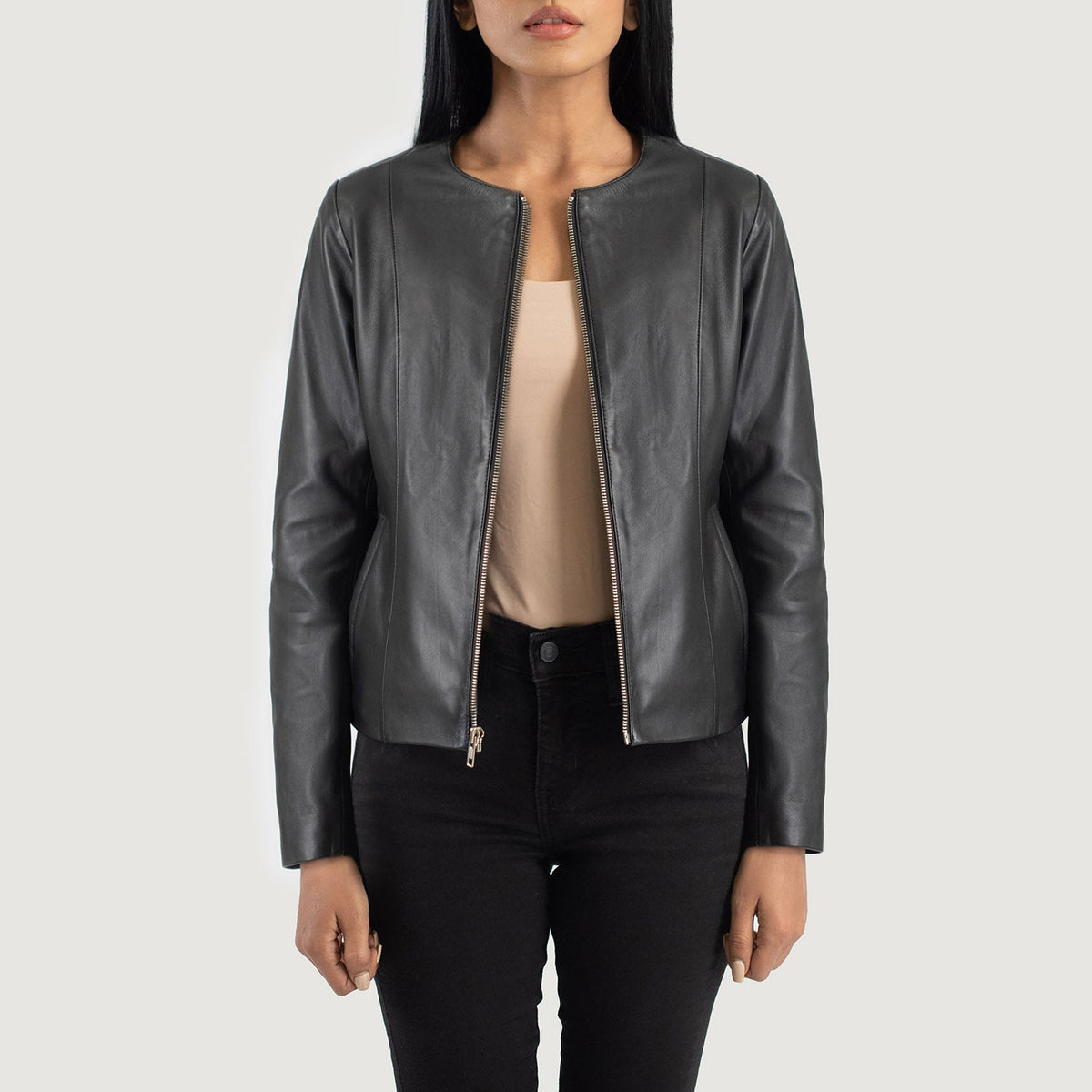 Tipus Black Leather Jacket