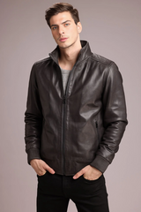 The Titan Biker Leather Jacket