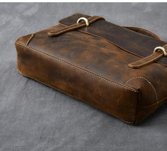 Apex Brown Leather Bag