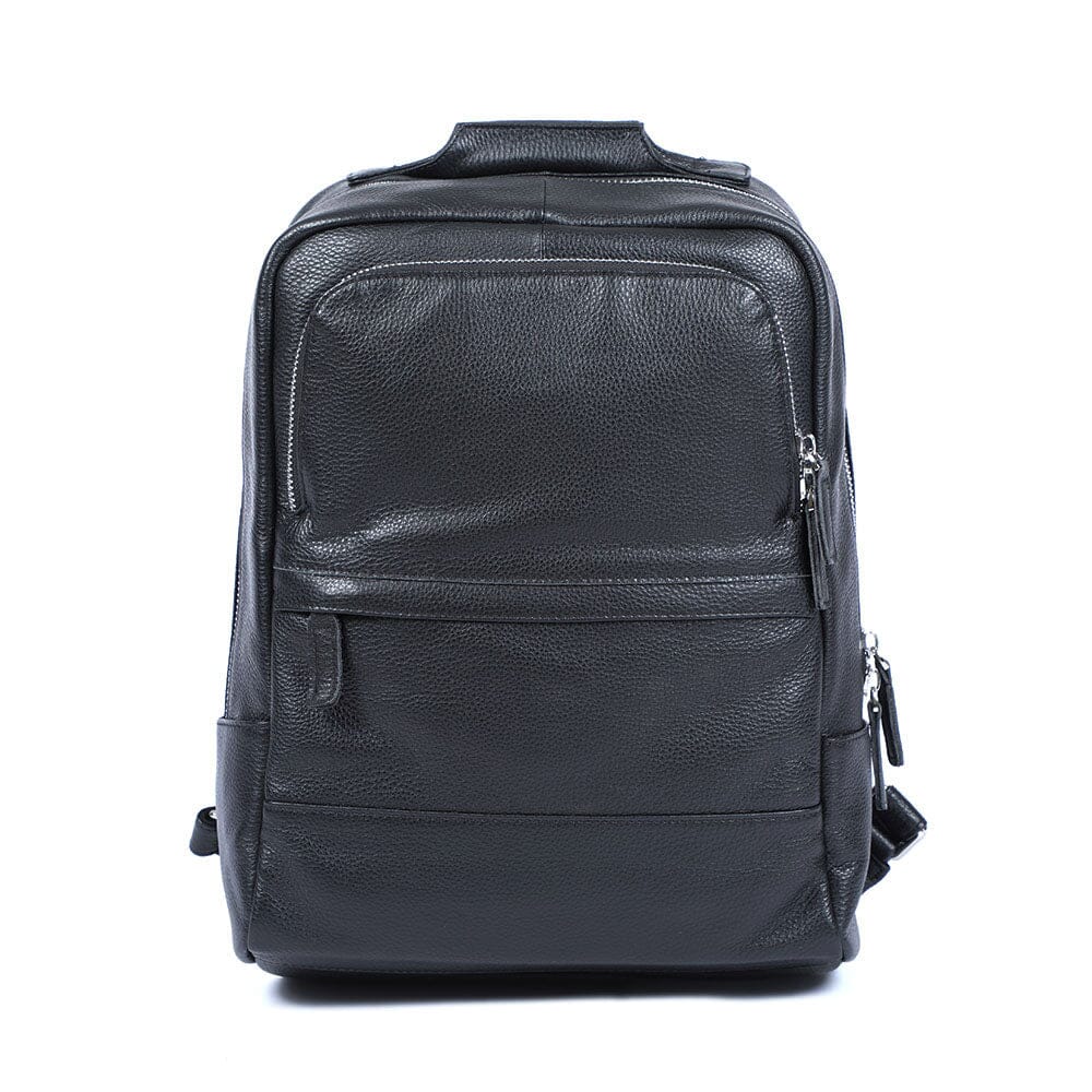 Scout Black Leather Bag